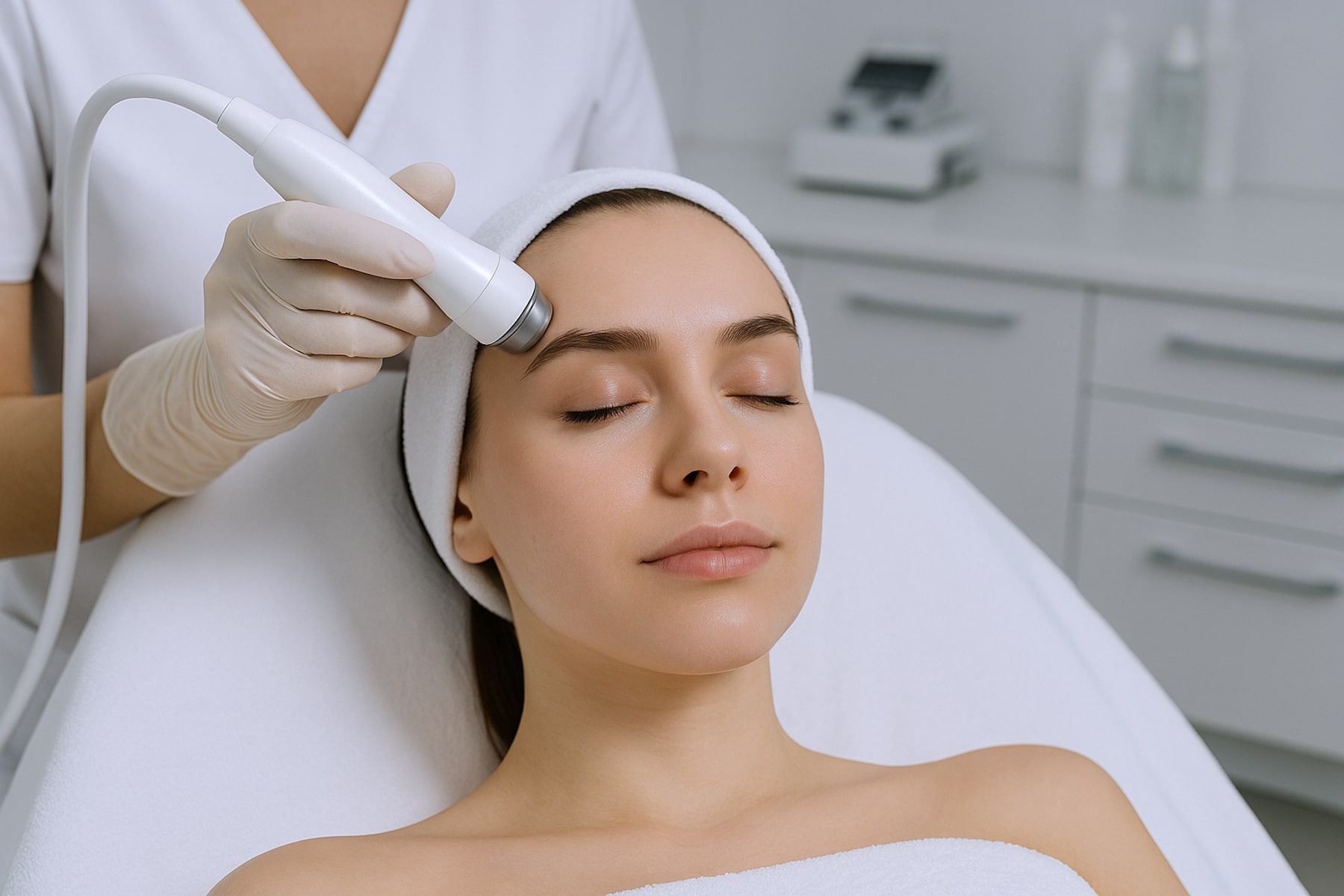 Urządzenie do zastosowań kosmetycznych i medycznych