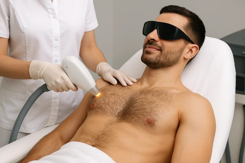 Depilacja laserowa u mężczyzn – jak dobierać zabiegi do rodzaju owłosienia