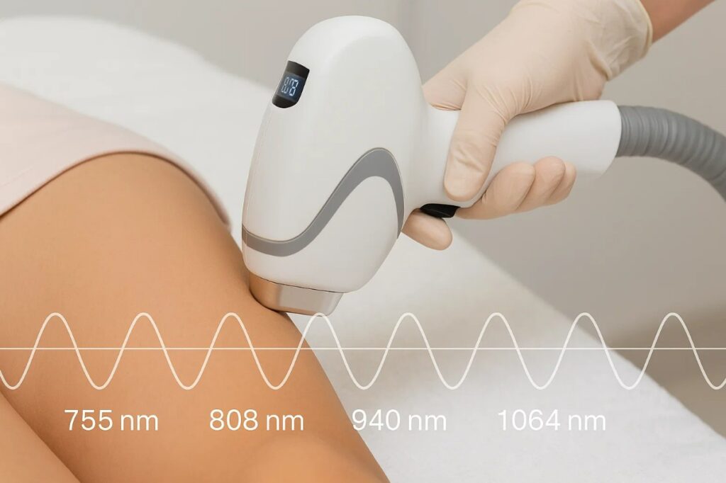 Znaczenie długości fal w laserze do epilacji